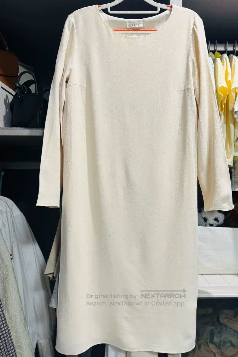 The Row The Row size 2 White Long Sleeve Dress Size XXS / US 00 / IT 34 - 3 Thumbnail