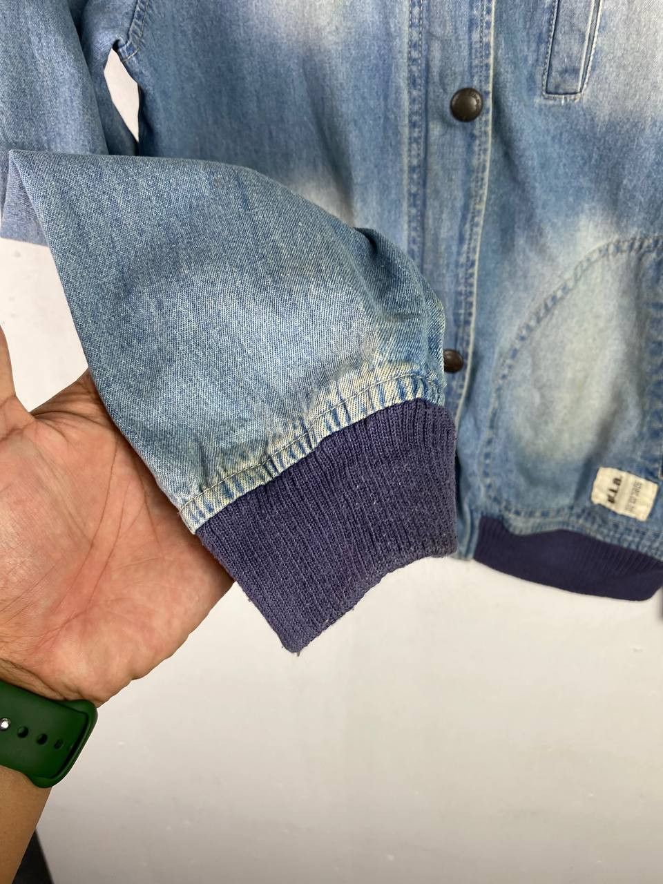 Japanese Brand vintage japanese brands denim hoody nice design Size US M / EU 48-50 / 2 - 5 Thumbnail