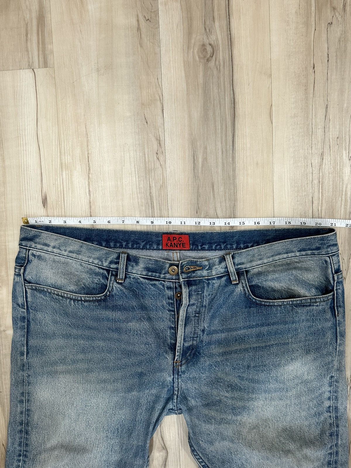 A.P.C. × Kanye West Kanye West x A.P.C. Tailored Denim 36 x 30 Size US 36 / EU 52 - 3 Thumbnail