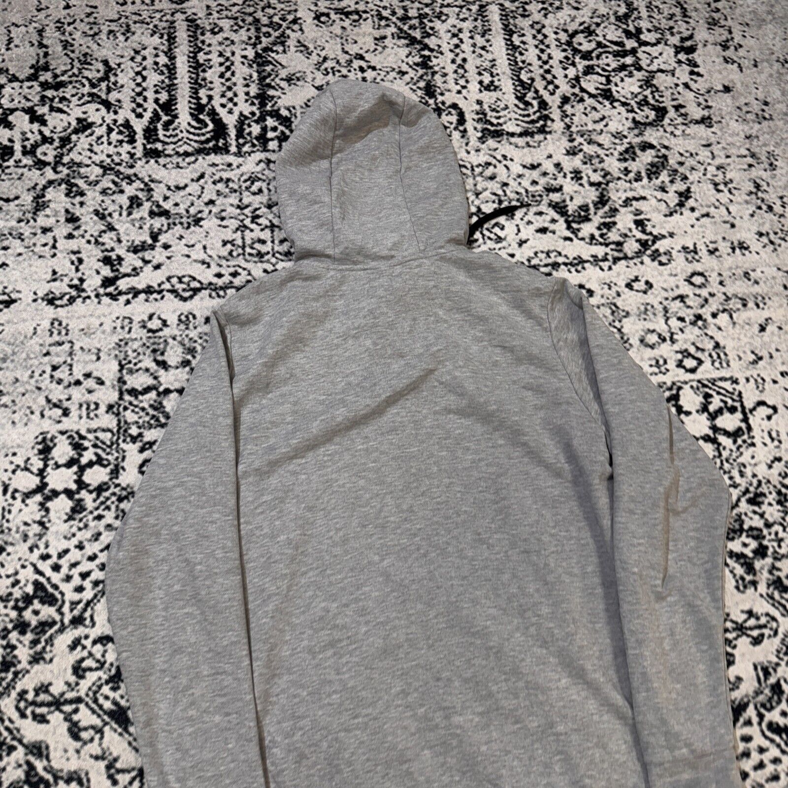 Nike × Vintage Vintage Nike Unisex Gray Cotton Hoodie Zip Size XL Y2K 90s Size US XL / EU 56 / 4 - 19 Thumbnail