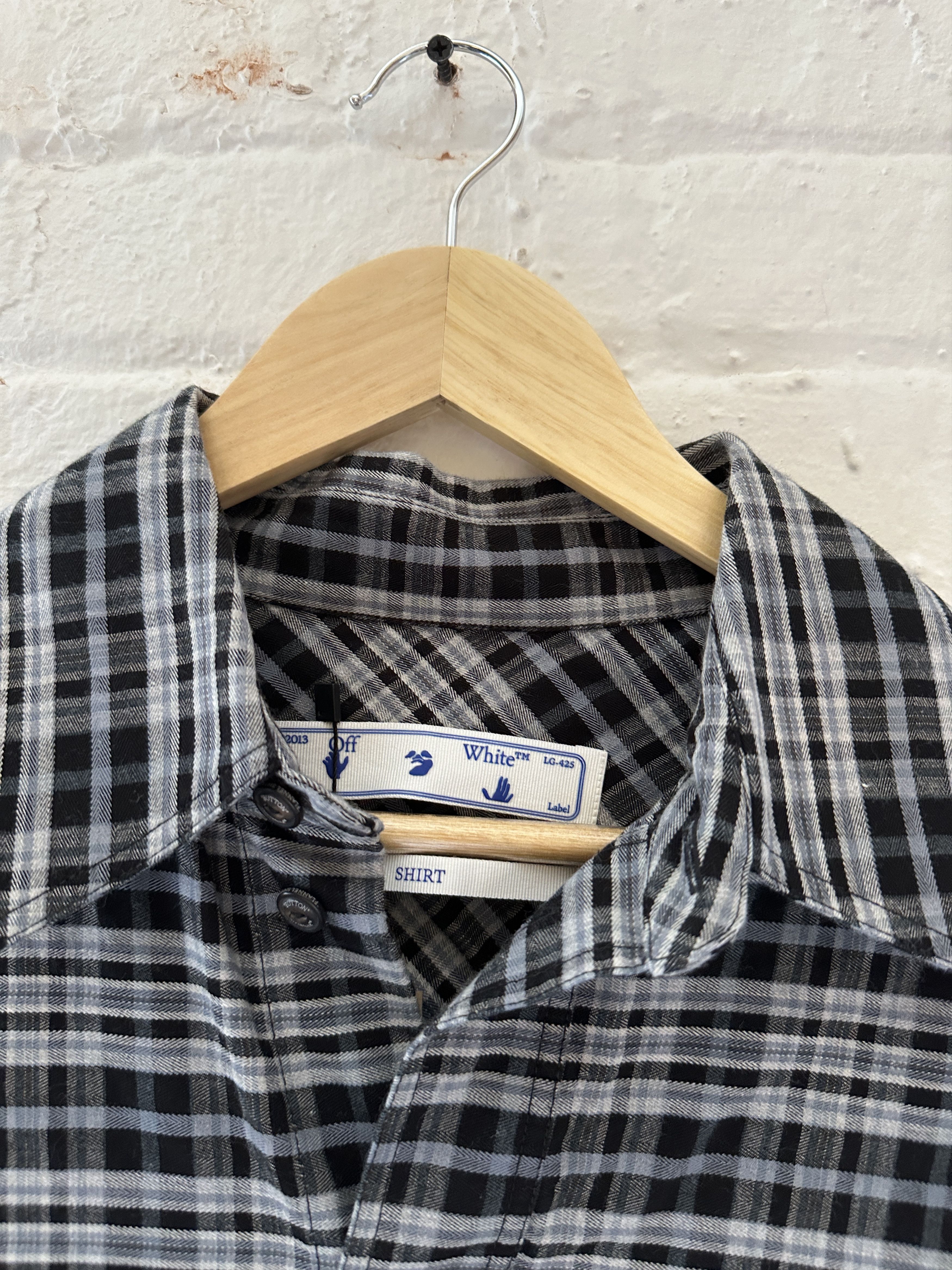 Off-White Off-White 'Hands' Flannel Size US S / EU 44-46 / 1 - 2 Thumbnail