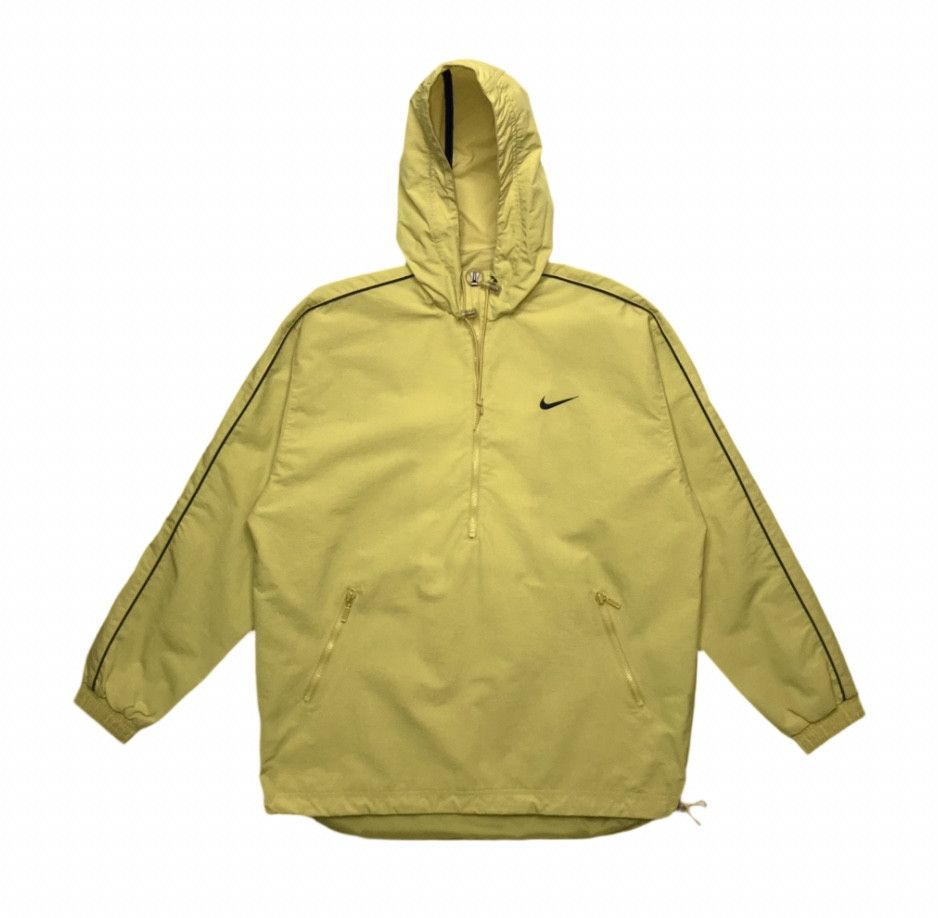 Nike Nike Vintage Anorak Jacket Yellow Size US XS / EU 42 / 0 - 1 Thumbnail
