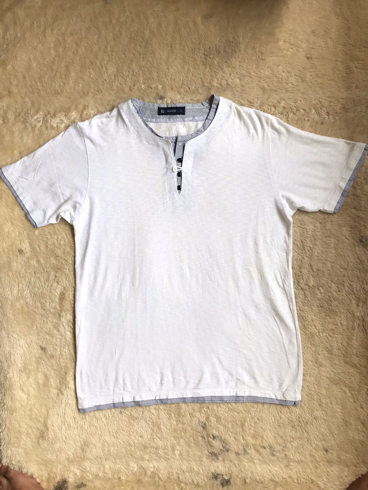 Plus One Clothing Plus one T Shirt Double Layer Japan Style Size US L / EU 52-54 / 3 - 1 Thumbnail