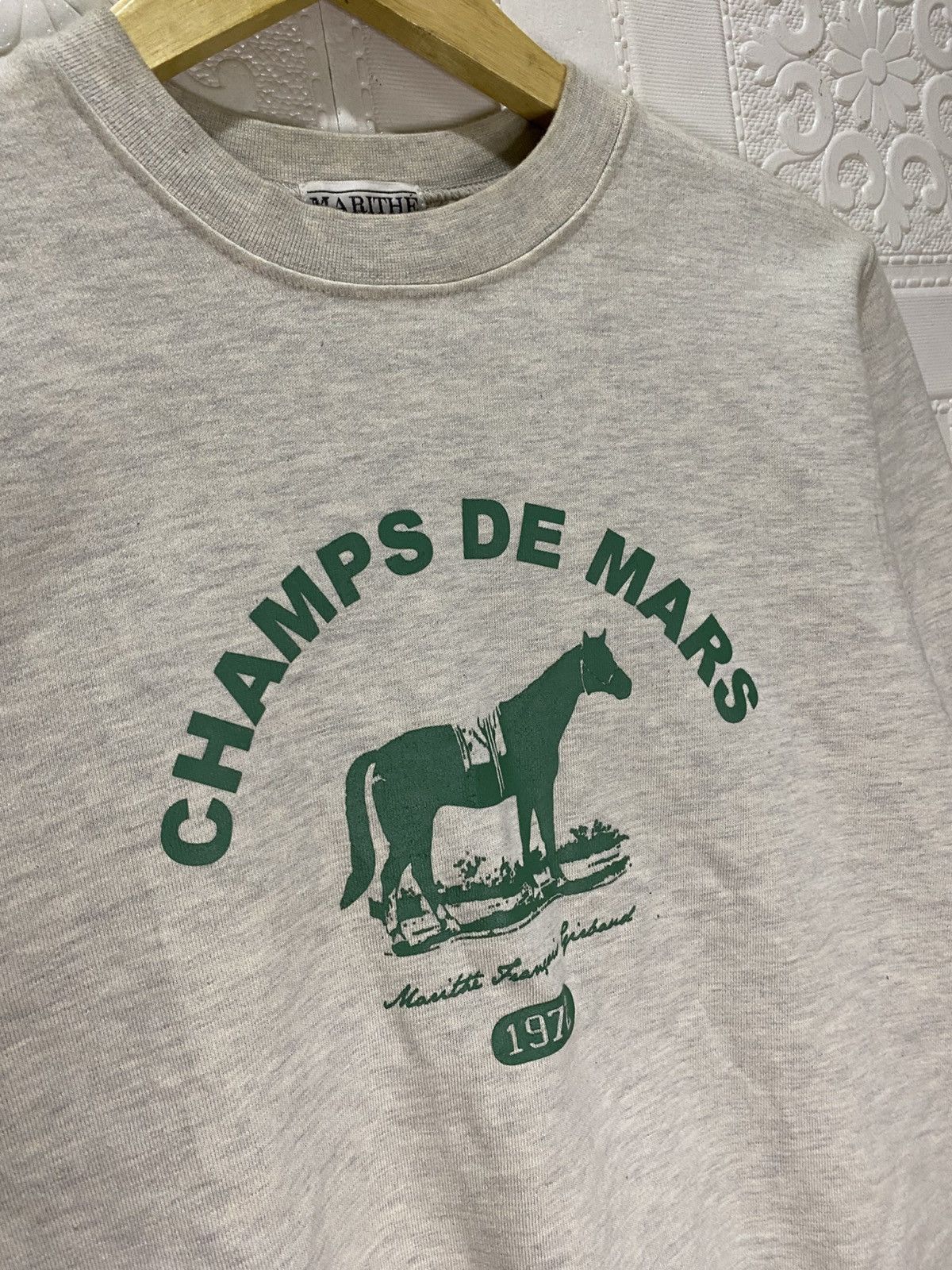 Designer × Marithe + Francois Girbaud Marithe Francois Girbaud Sweatshirt (Champs De Mars) Size S / US 4 / IT 40 - 3 Thumbnail