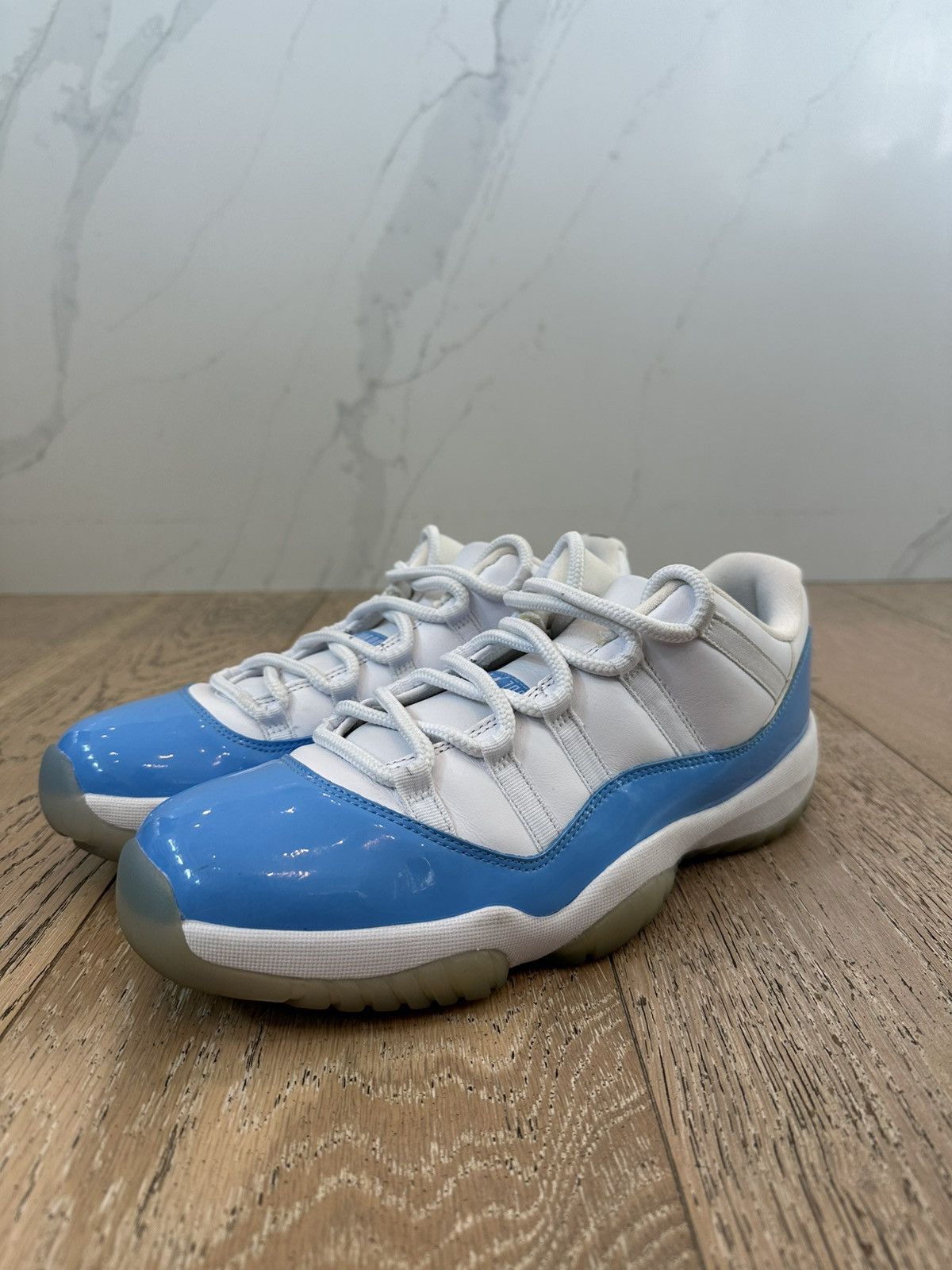 Jordan Brand Jordan 11 Retro Low University Blue 2017 Size US 12 / EU 45 - 1 Thumbnail