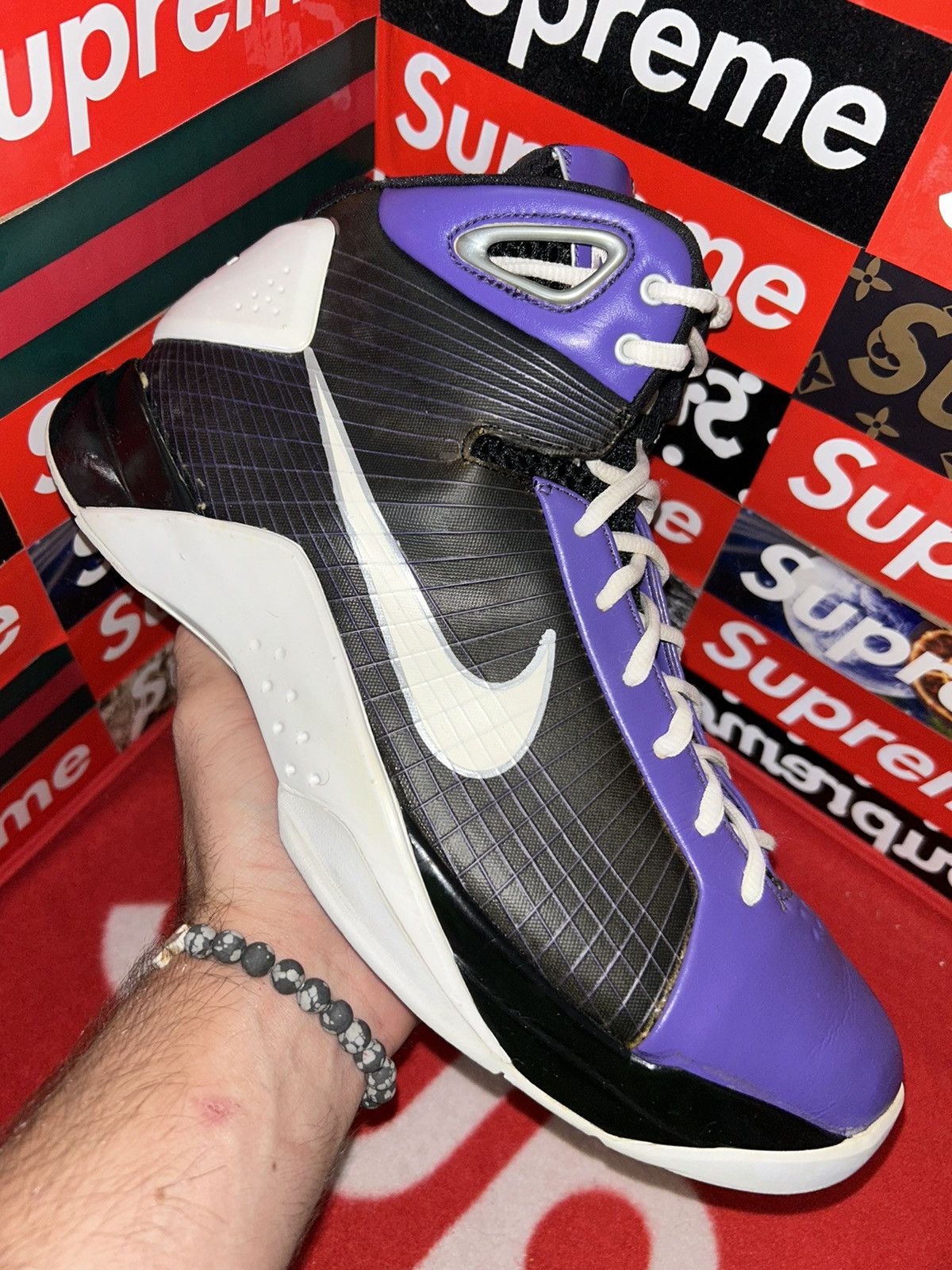 Nike Nike Hyperdunk iD 2009 373350-991 size 12 Shoes nikeID Kobe Size US 12 / EU 45 - 8 Thumbnail