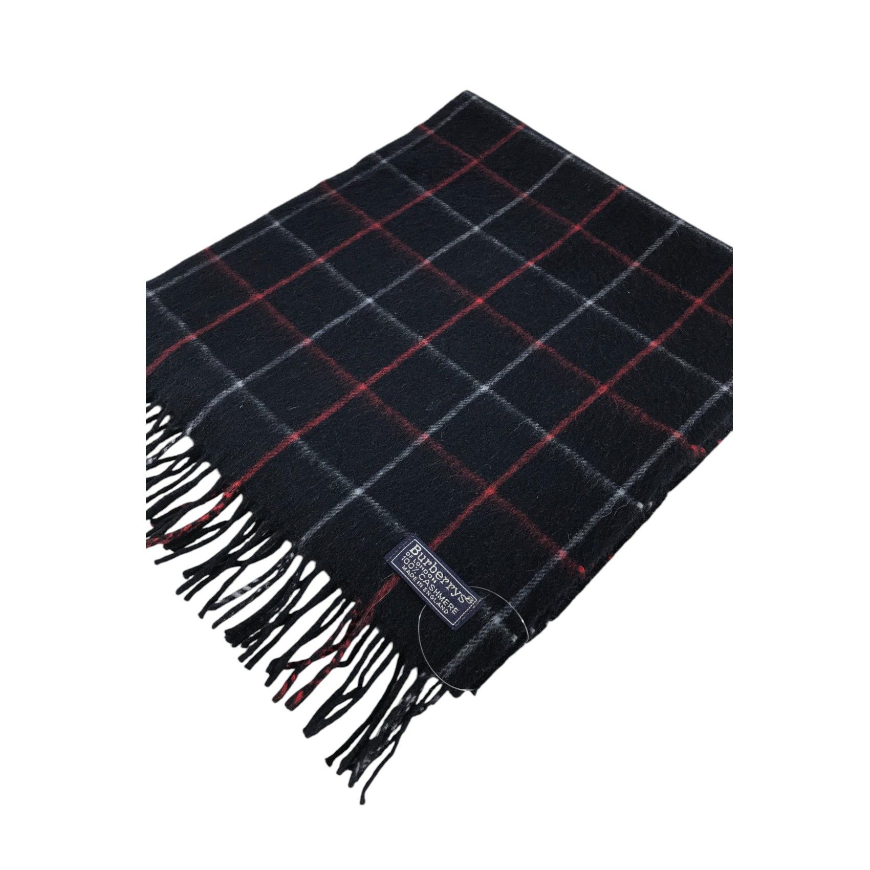 Burberry × Vintage Burberry Scarf / Muffler / Neckwear - WW1274 Size ONE SIZE - 3 Thumbnail