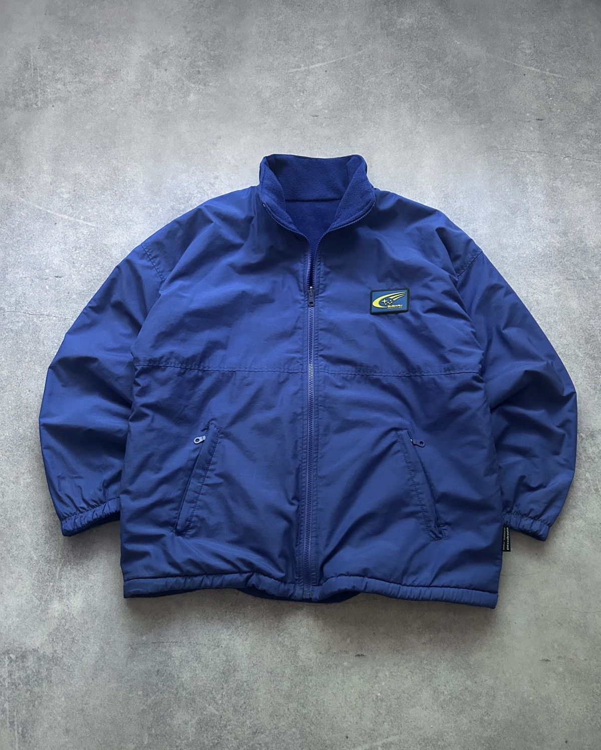NASCAR Vintage Suzuki Double Side Sherpa jacket mens Size US L / EU 52-54 / 3 - 2 Thumbnail
