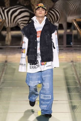 Vetements Vetements FW19 ERROR CODE Pants Size US 28 / EU 44 - 1 Thumbnail