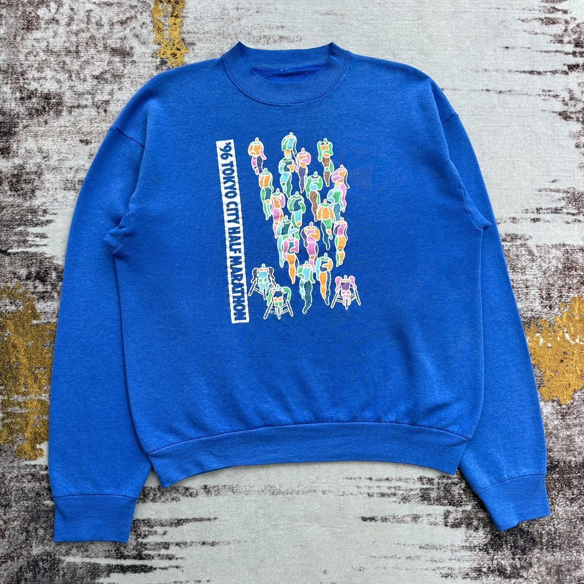 Japanese Brand VINTAGE 96 TOKYO CITY HALF MARATHON VERY RARE Size US M / EU 48-50 / 2 - 2 Thumbnail