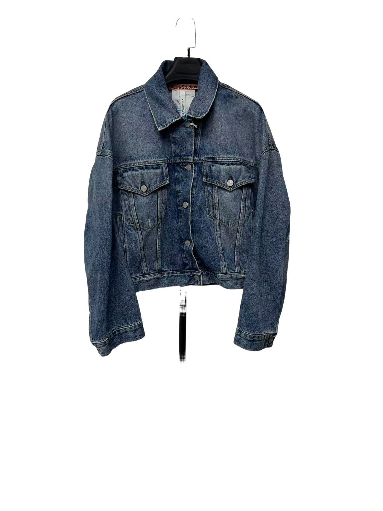 Acne Studios Acne Studios Washed Denim Jacket Size 32 Size XXS / US 00 / IT 34 - 1 Thumbnail