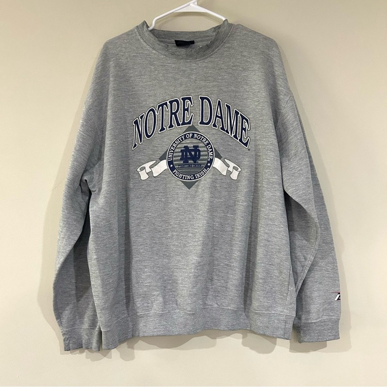 Pro Player Vintage Notre Dame Fighting Irish Sweater Size US XL / EU 56 / 4 - 1 Thumbnail