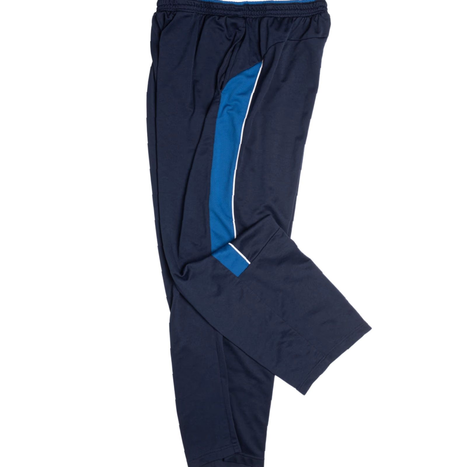Athletic Works Athletic Works Track Pants 928 Large Blue Polyester Vintage Womens Men? Size US 33 - 2 Thumbnail