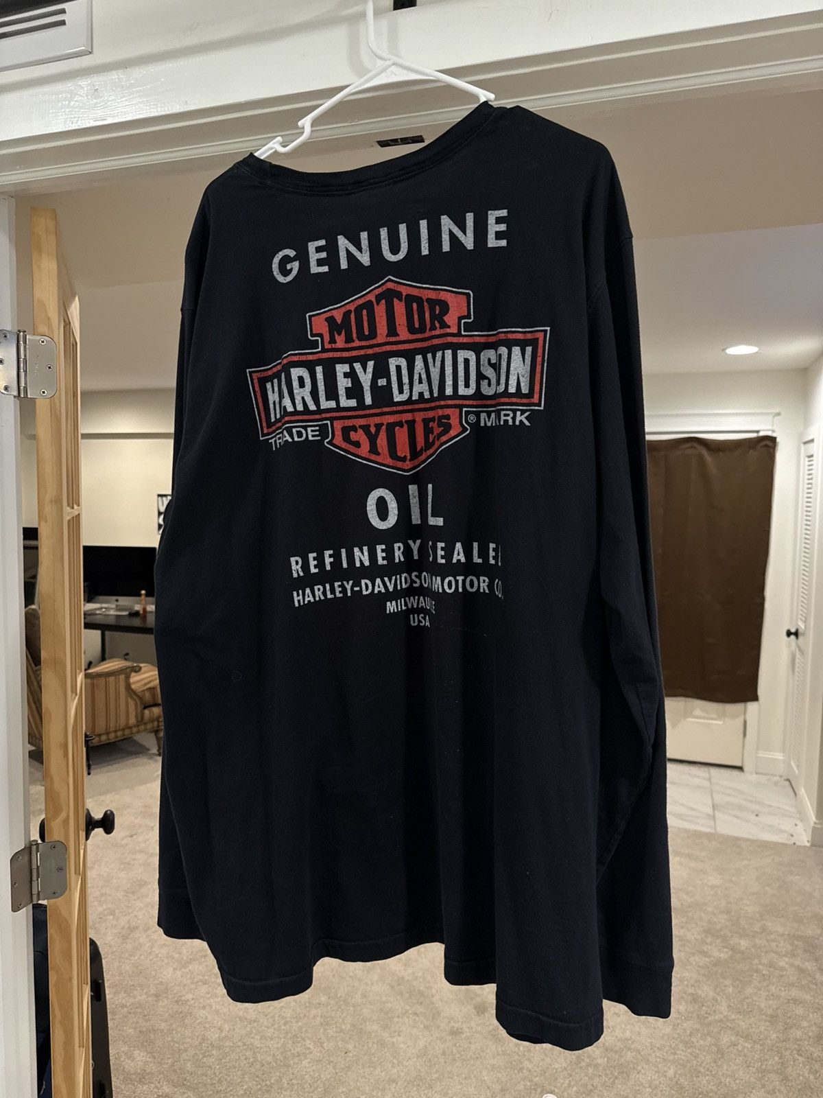 Harley Davidson Harley Davidson ‘Milwaukee’ Long Sleeve T Shirt Size US XXL / EU 58 / 5 - 1 Thumbnail