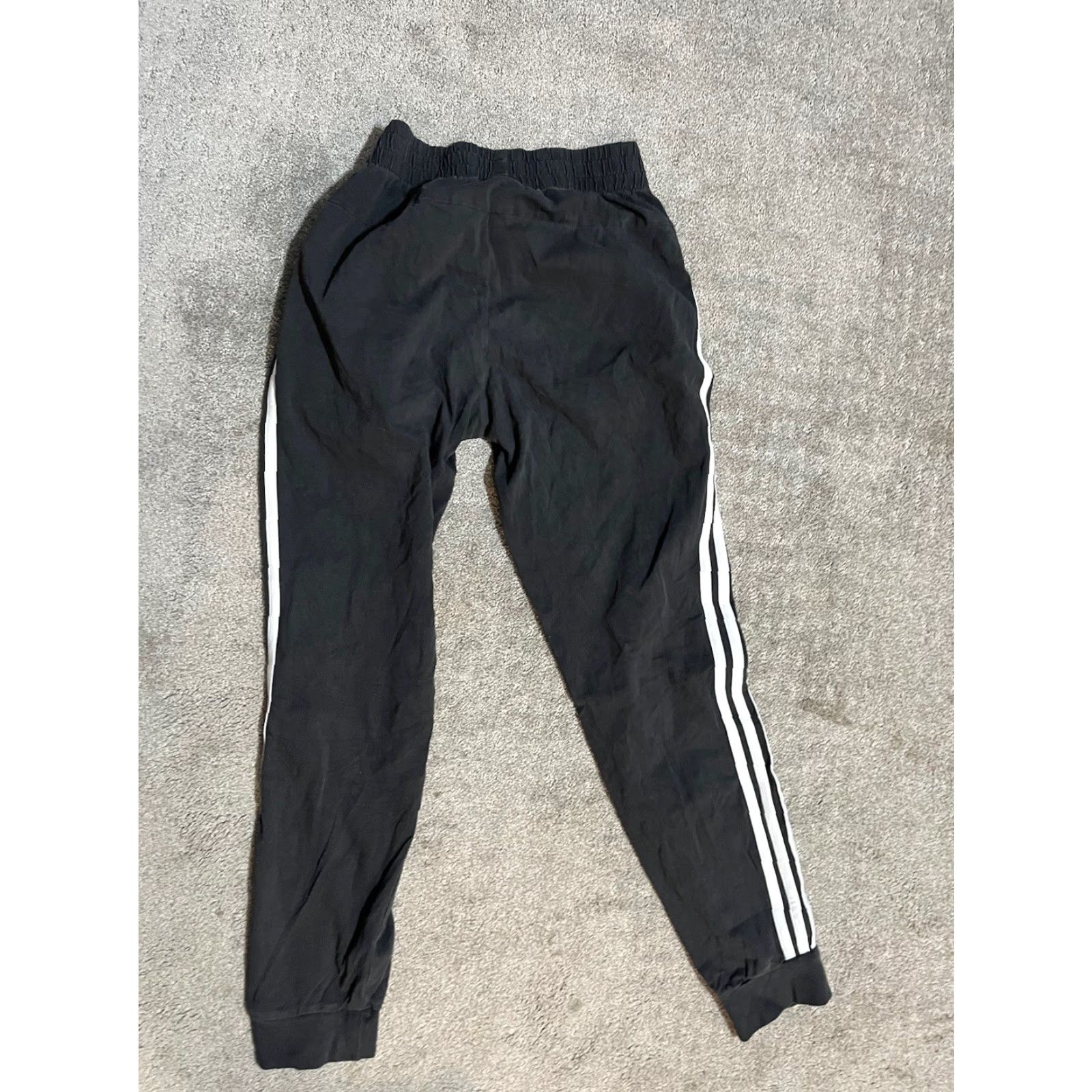 Adidas Adidas Sweatpants Women Black Training Pant Small 8-10 Women No Drawstring Size 28" / US 6 / IT 42 - 3 Thumbnail