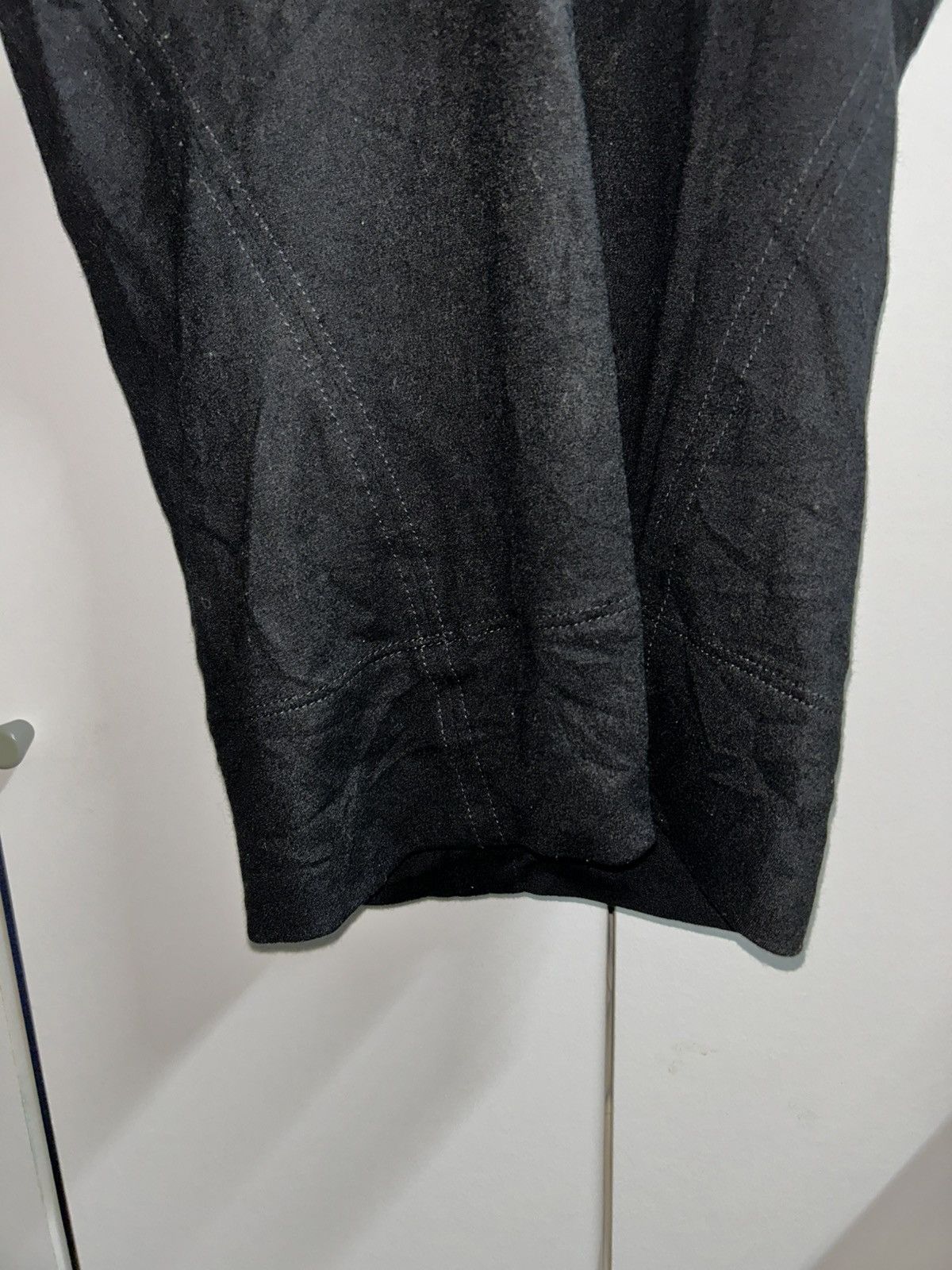 Helmut Lang Body Sonar Wool Asymmetrical Dress Size S / US 4 / IT 40 - 12 Thumbnail