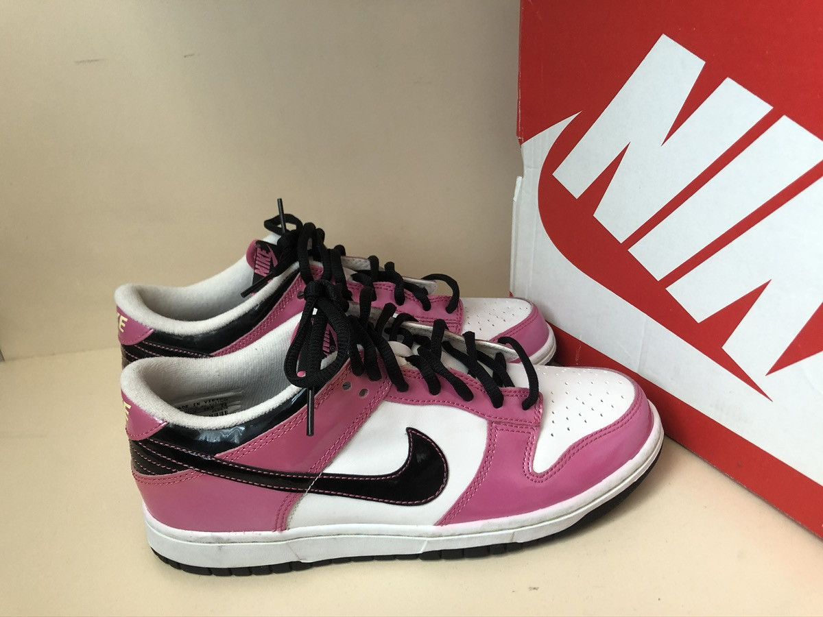 Nike Nike Dunk Low GS Spirit Pink 2010 size EU38.5 Rare Vintage Size US 8 / IT 38 - 5 Thumbnail