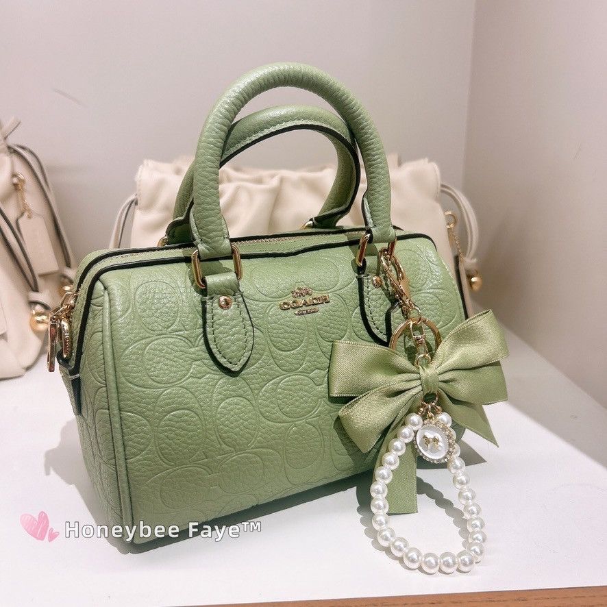 Coach Mini Rowan Crossbody Bag In Signature Leather CEW07 Size ONE SIZE - 3 Thumbnail