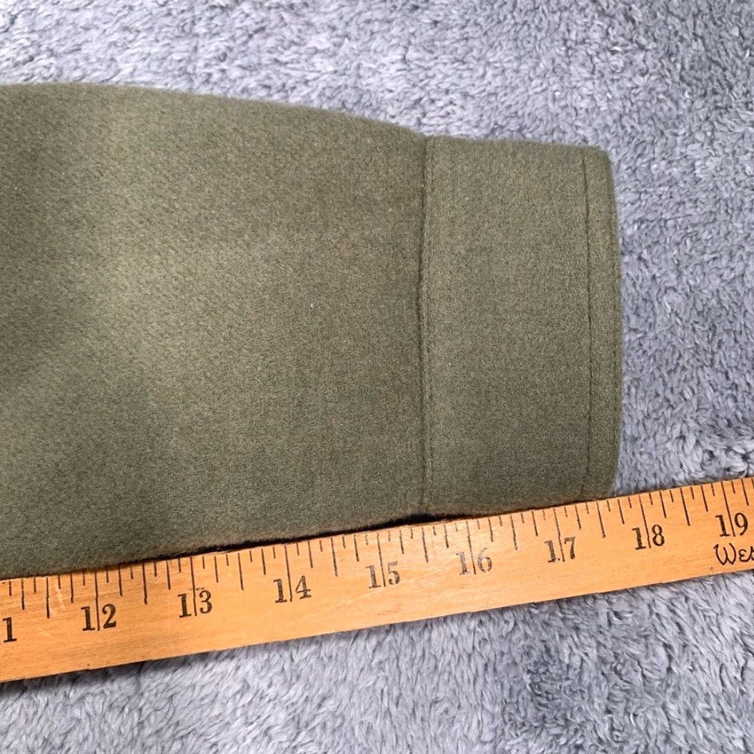 Talbots Talbots Shacket Wool Coat XS Women Sage Green Long Wool shacket Coat Green Womens XS Talbots Size XS / US 0-2 / IT 36-38 - 7 Thumbnail