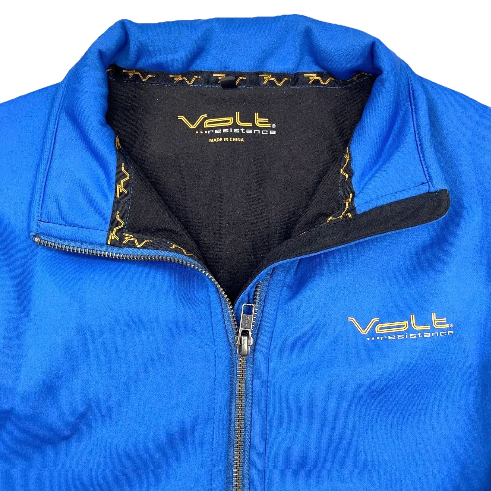 Vintage Volt Jacket Women L Blue Soft Shell Full Zip Windbreaker Regular Size L / US 10 / IT 46 - 2 Thumbnail