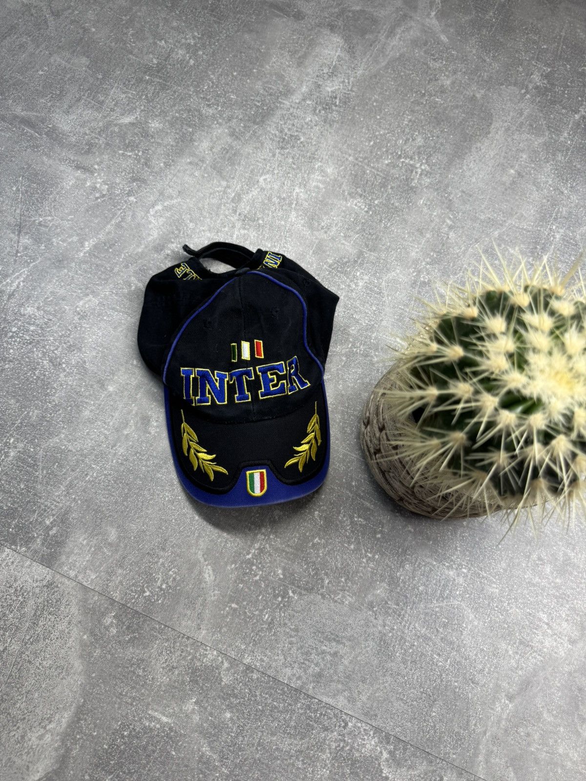 Vintage Vintage Inter Milan Cap Hat PSG Newcastle Manchester Size ONE SIZE - 15 Thumbnail