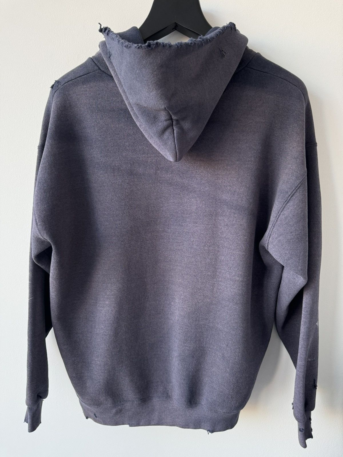Vintage VINTAGE FADED THRASHED 90s NAVY PAINTER HOODIE Size US L / EU 52-54 / 3 - 12 Thumbnail