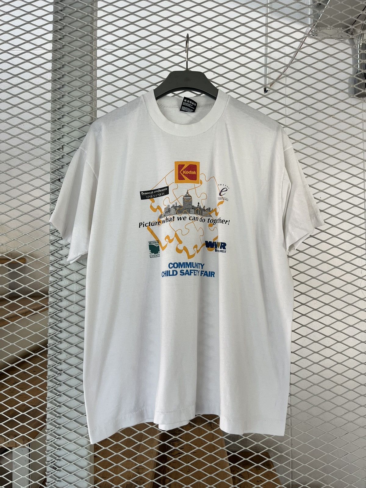 Kodak × Vintage Vintage Kodak Community Child Safety Fair 80’s Tshirt Size US XL / EU 56 / 4 - 2 Thumbnail