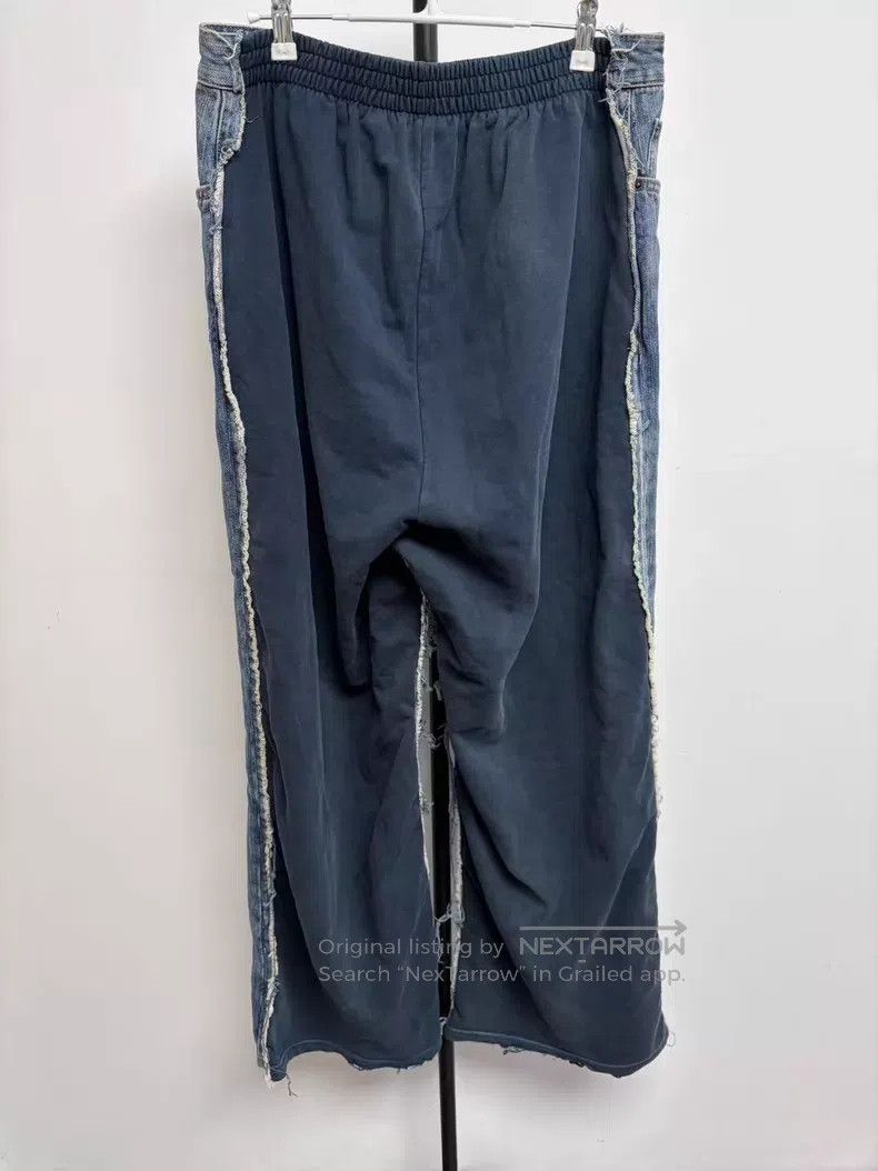 Balenciaga Balenciaga size S Washed Distressed Zip Denim Pants Size US 27 - 2 Thumbnail