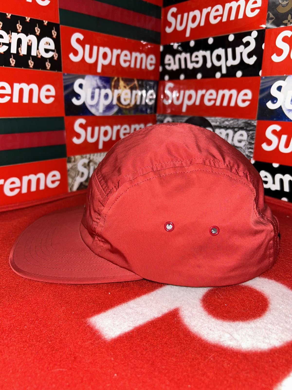 Supreme SUPREME HOLOGRAPHIC BOX LOGO 5-PANEL CAMP CAP SS19 HAT Size ONE SIZE - 5 Thumbnail