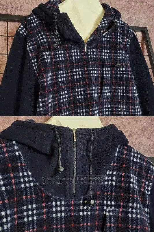 Burberry Burberry Women's Check Pattern Fleece Sweater. Size M / US 6-8 / IT 42-44 - 2 Thumbnail