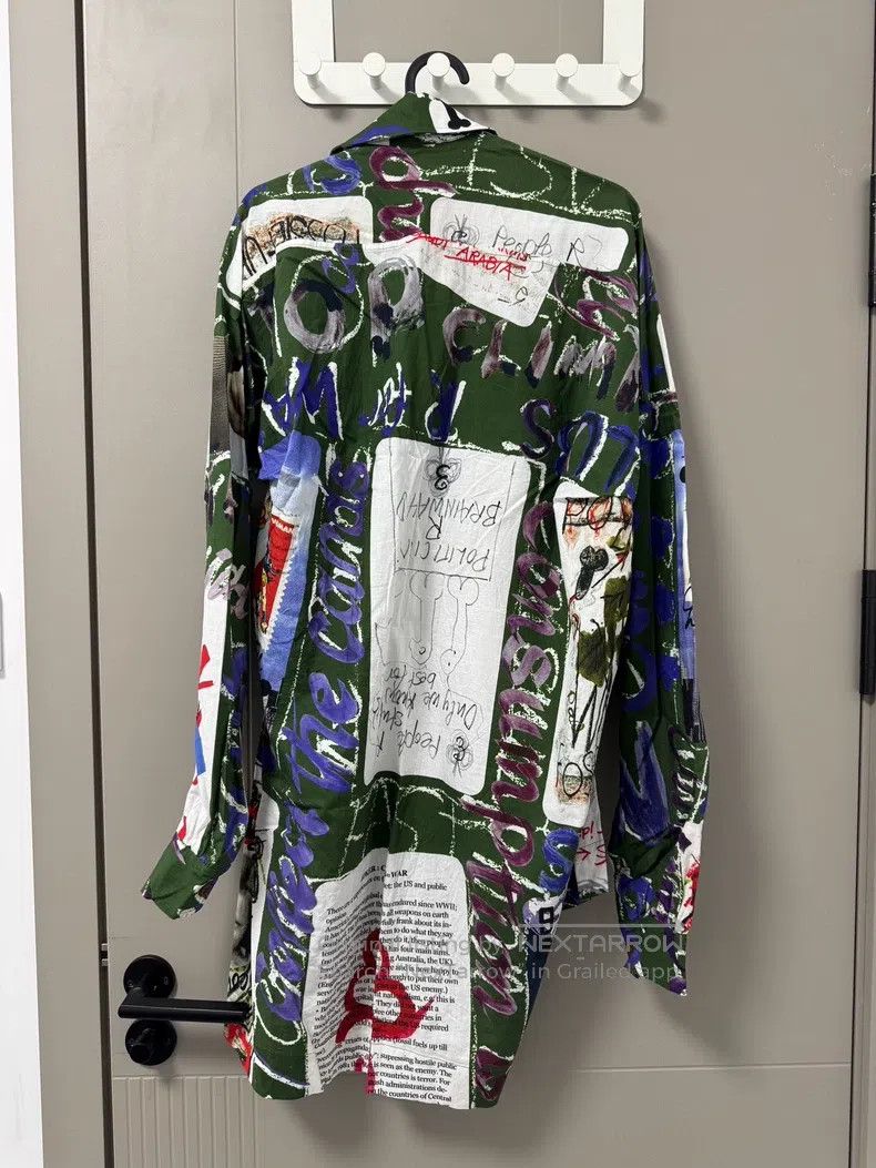 Vivienne Westwood Vivienne Westwood Unisex gold label irregular printed shir Size S / US 4 / IT 40 - 3 Thumbnail