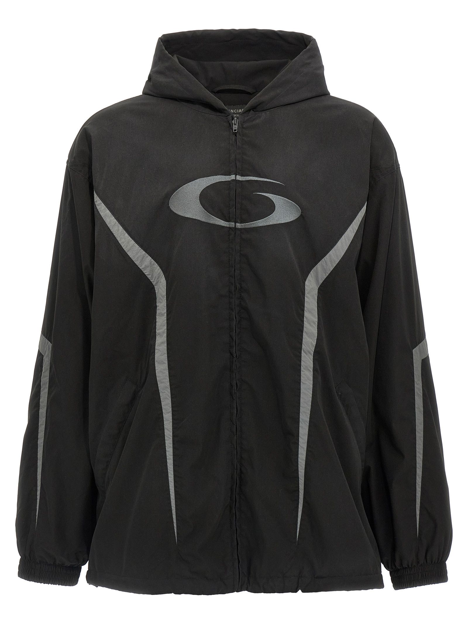 Balenciaga 'Tracksuit Loop Sports Icon Ampia' Jacket Size US M / EU 48-50 / 2 - 1 Thumbnail