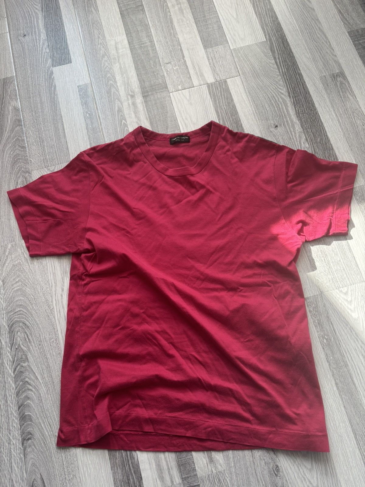 Comme des Garcons Homme Plus Comme des Garcons Homme Plus Tanaka Period Pink Tee T Shirt Size US M / EU 48-50 / 2 - 1 Thumbnail