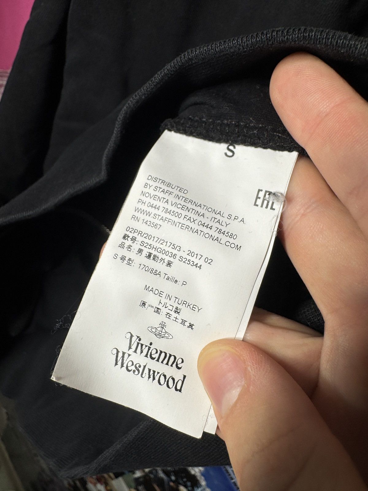 Vivienne Westwood Vivienne Westwood Black Zip Hoodie Size US S / EU 44-46 / 1 - 5 Thumbnail