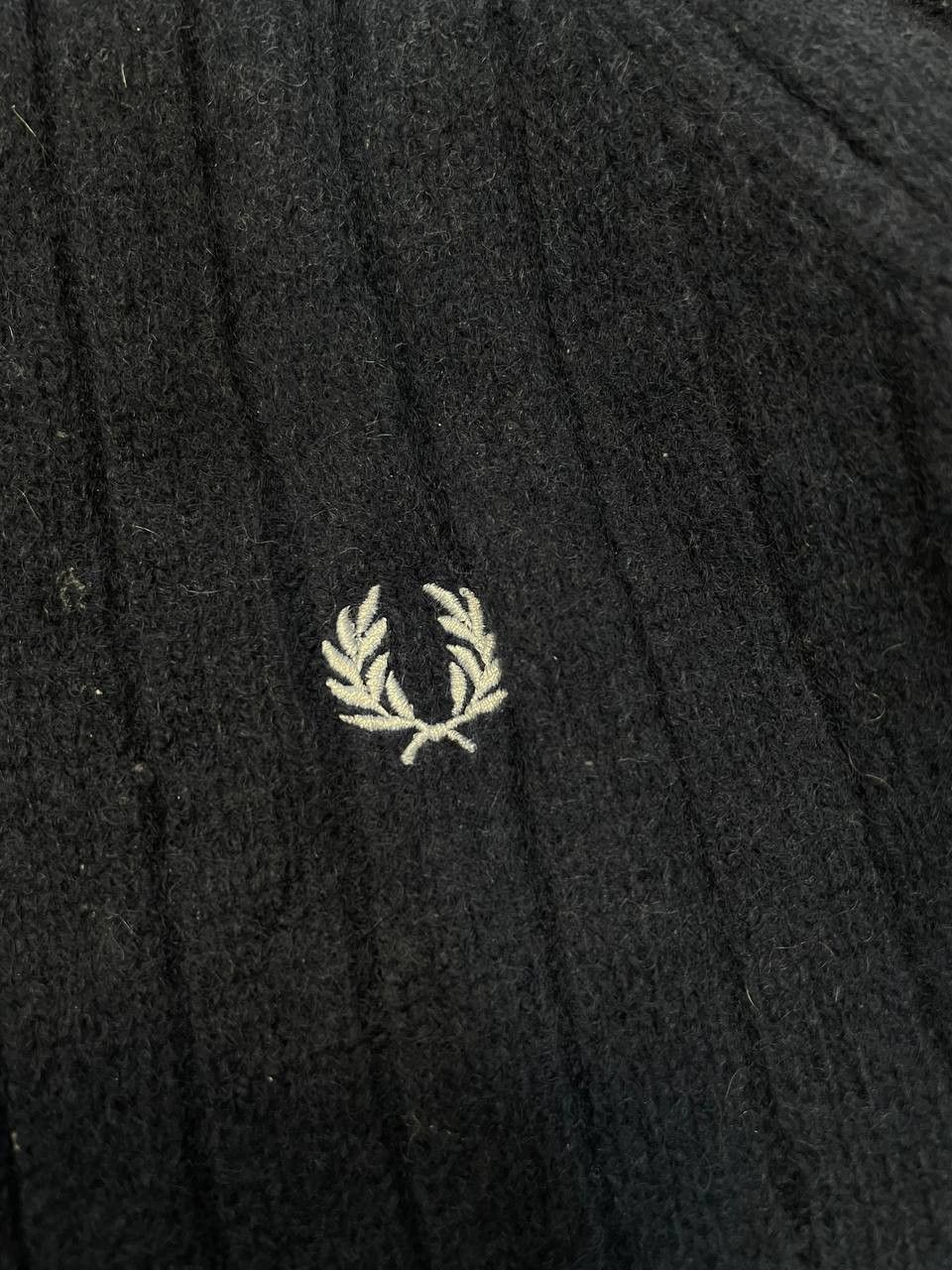 Fred Perry Fred Perry Vintage Wool Full Zip Sweater Size US L / EU 52-54 / 3 - 10 Thumbnail