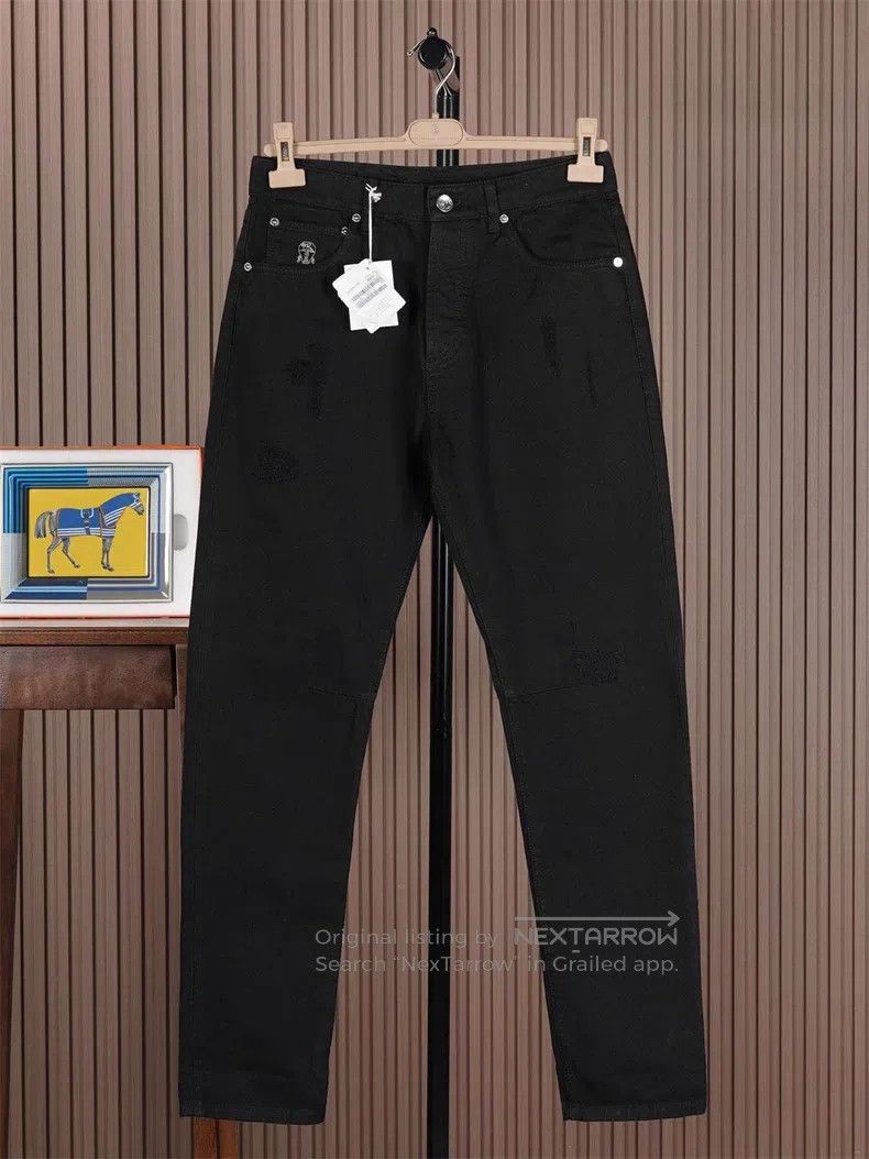 Brunello Cucinelli Brunello Cucinelli Black washed jeans Size US 30 / EU 46 - 1 Thumbnail