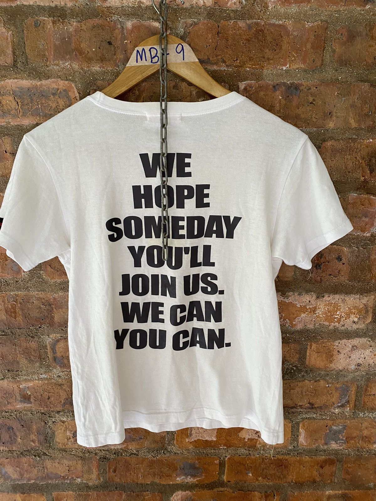 Super Lovers 1990s Iconic LOVE is a Messenger poem tee Size M / US 6-8 / IT 42-44 - 5 Thumbnail