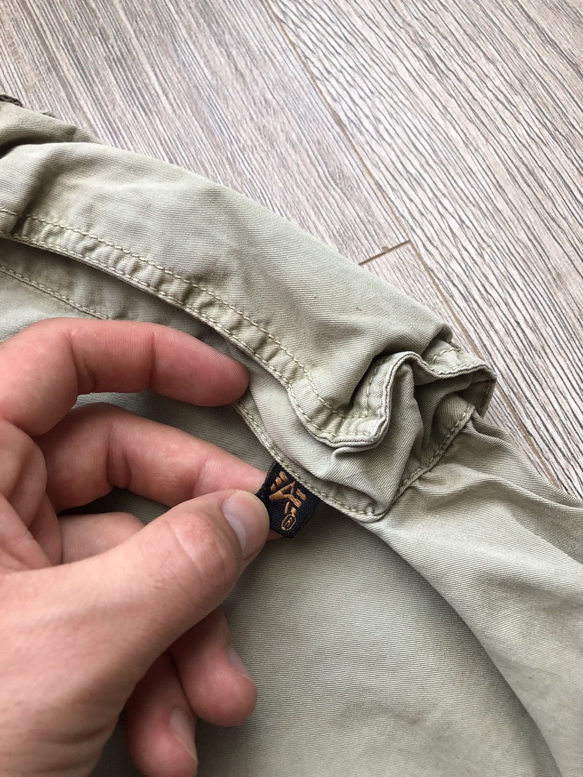 Alpha Industries Alpha Industries Cargo Military Shorts Vintage Size US 31 - 7 Thumbnail