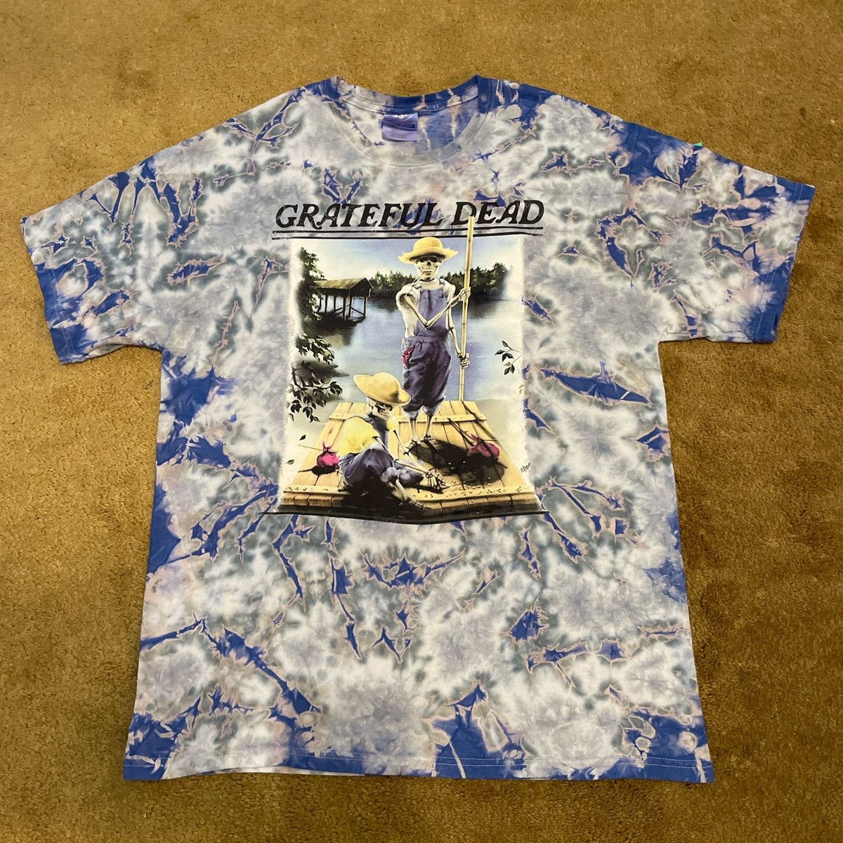 Grateful Dead Vintage Grateful Dead Huckleberry Finn Tour 1995 shirt Size US L / EU 52-54 / 3 - 1 Thumbnail