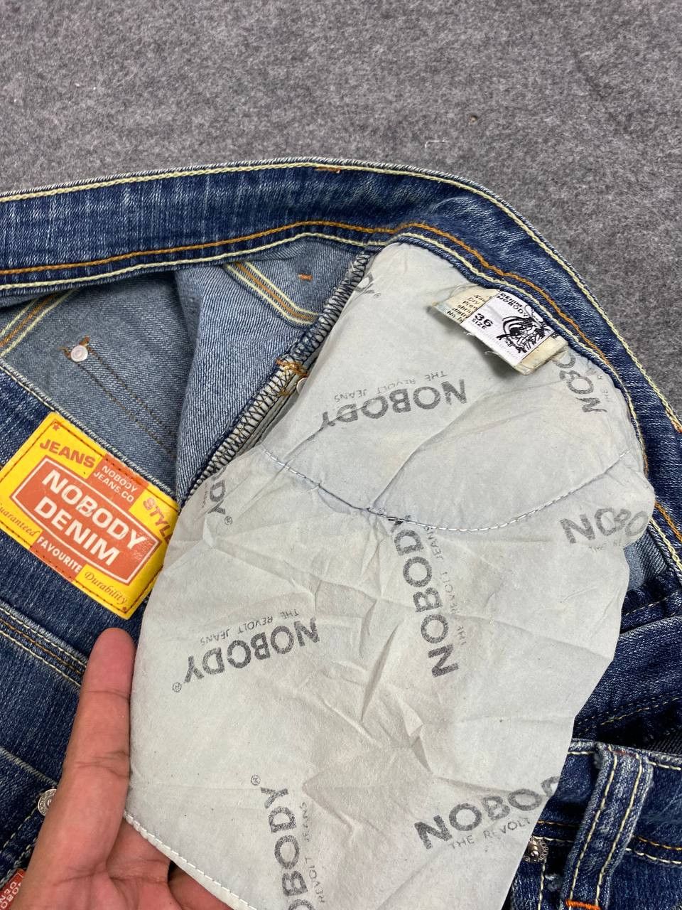 Nobody Denim nobody denim bootcut flare distressed denim Size 38" / US 16 / IT 52 - 12 Thumbnail