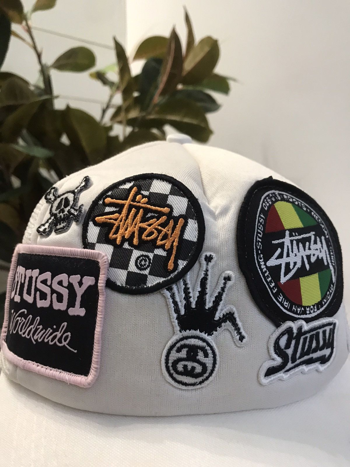 Stussy OG Vintage Stussy Crown Logo Patches All Logo Trucker Hat Size ONE SIZE - 7 Thumbnail