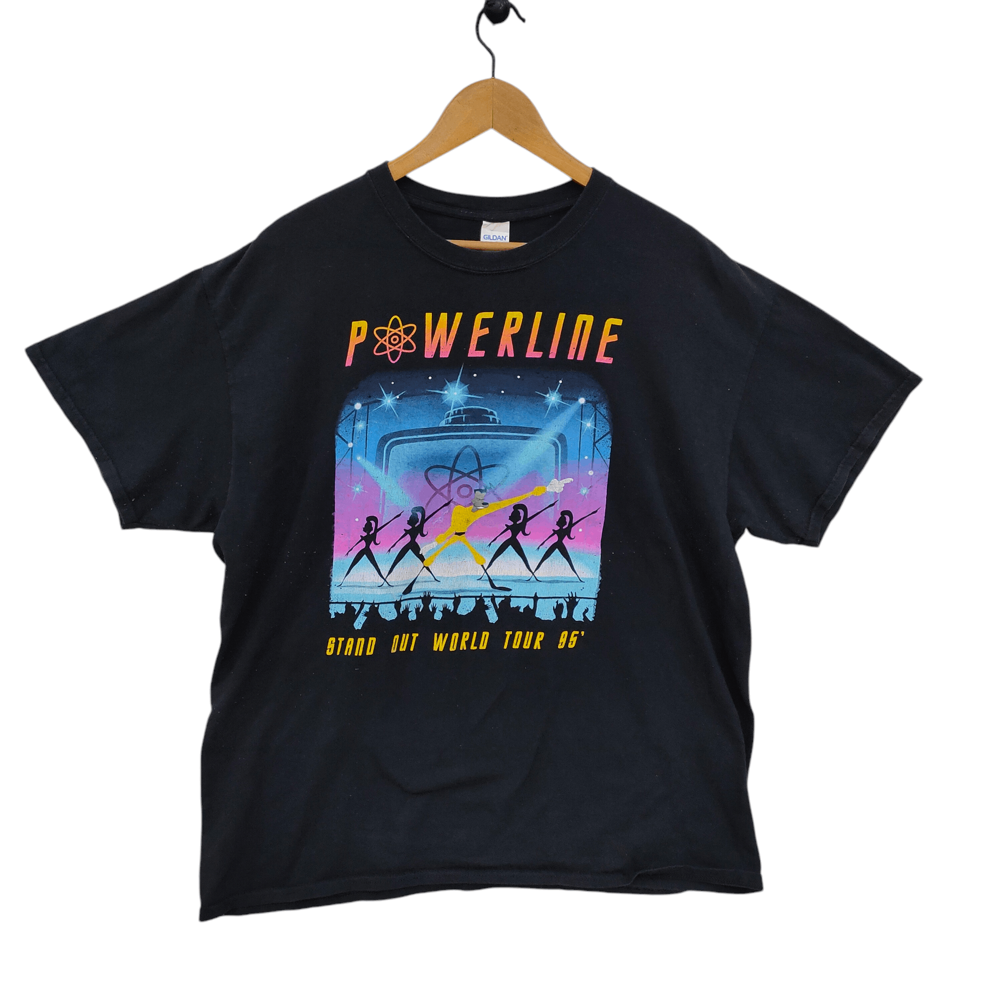 Band Tees × Vintage Tour Tee 1995 Powerline Size US XL / EU 56 / 4 - 1 Thumbnail