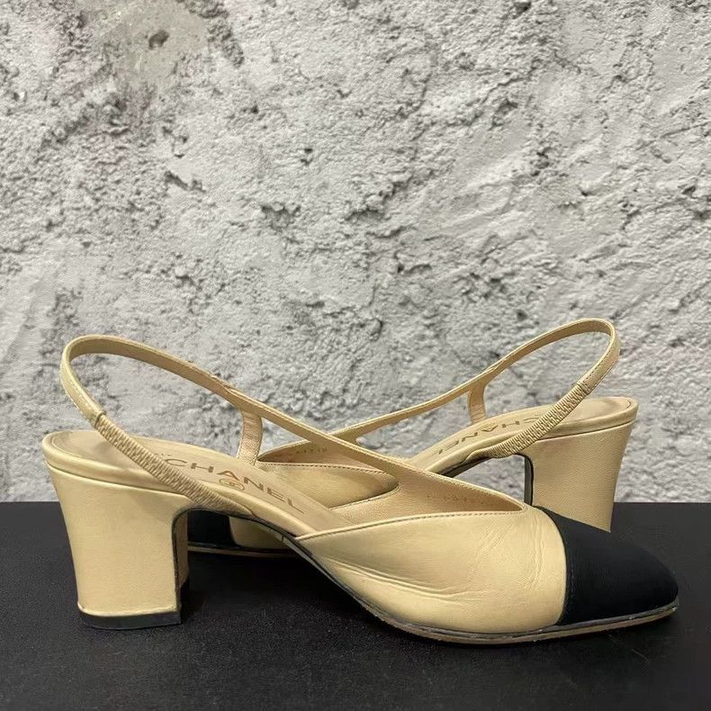 Chanel Chanel High Heels with Slingback Design -2505 Size US 6 / EU 39 - 4 Thumbnail