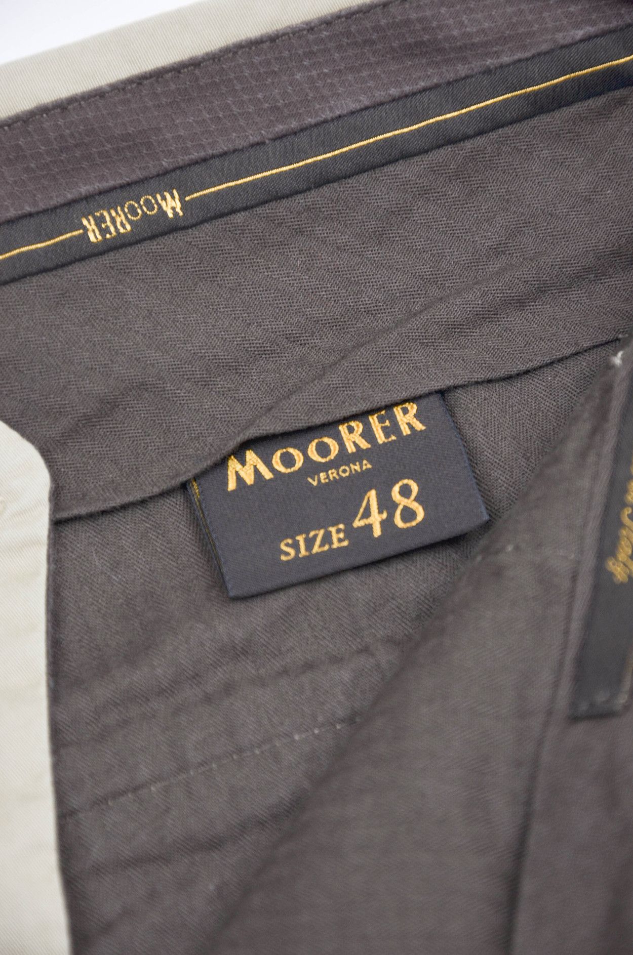 MooRER MooRER Beige Chino Pants - Size IT48 Size US 32 / EU 48 - 8 Thumbnail