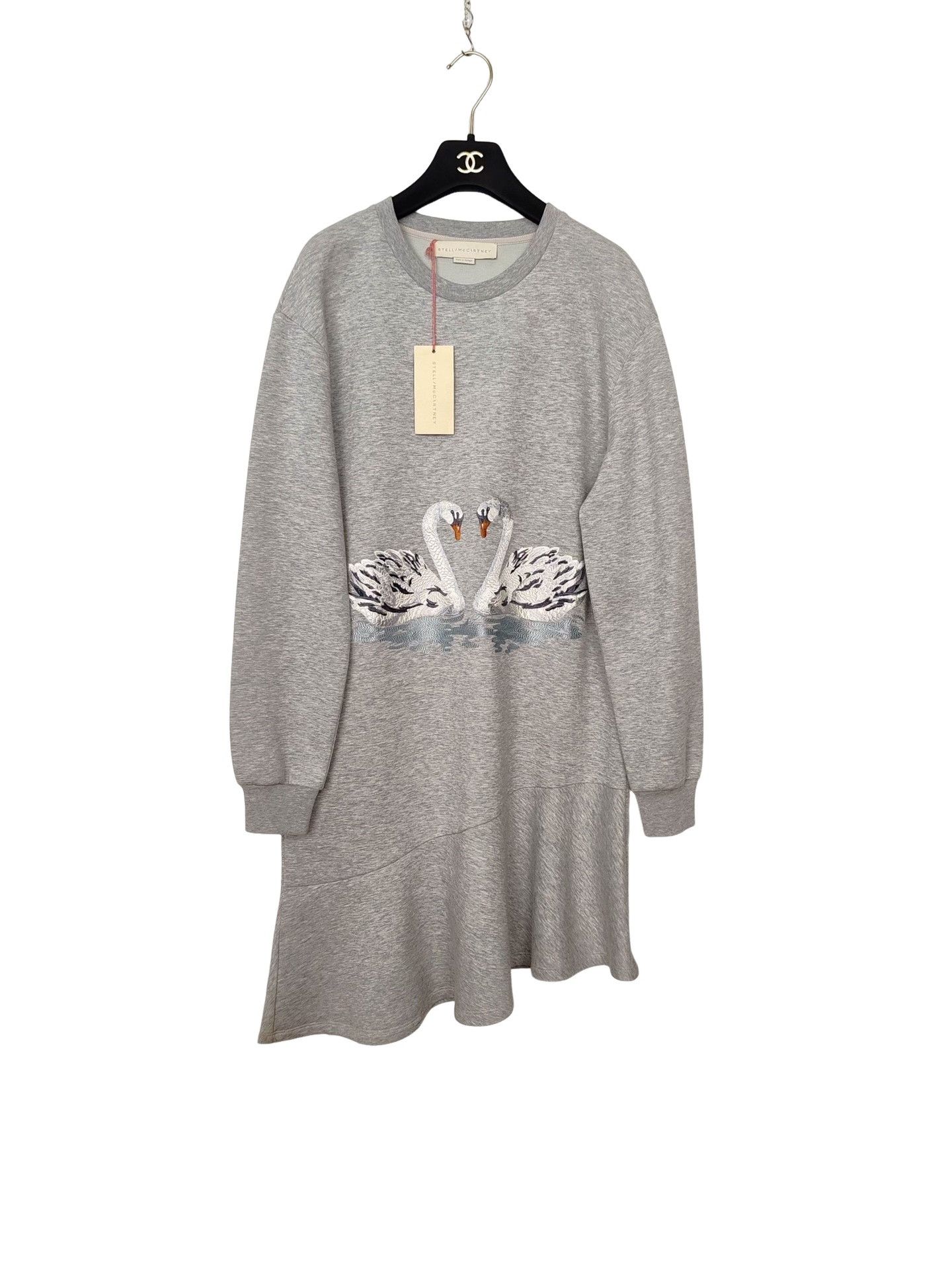 Stella McCartney Stella McCartney Swan Embroidered Mini Dress Size 42 Size M / US 6-8 / IT 42-44 - 1 Thumbnail