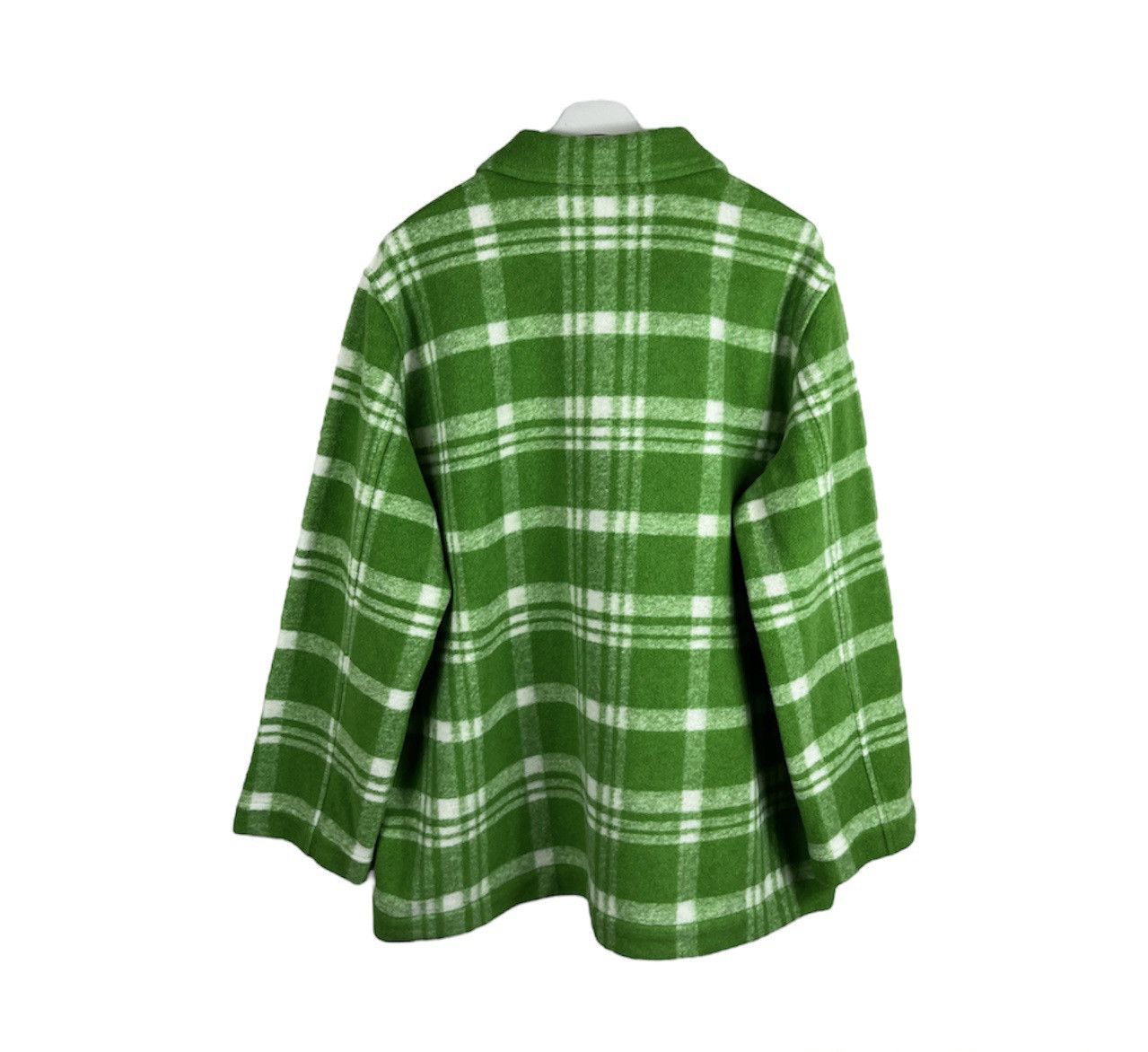 Arket × Designer Arket wool checked overshirt jacket heavy shirt Size US L / EU 52-54 / 3 - 2 Thumbnail