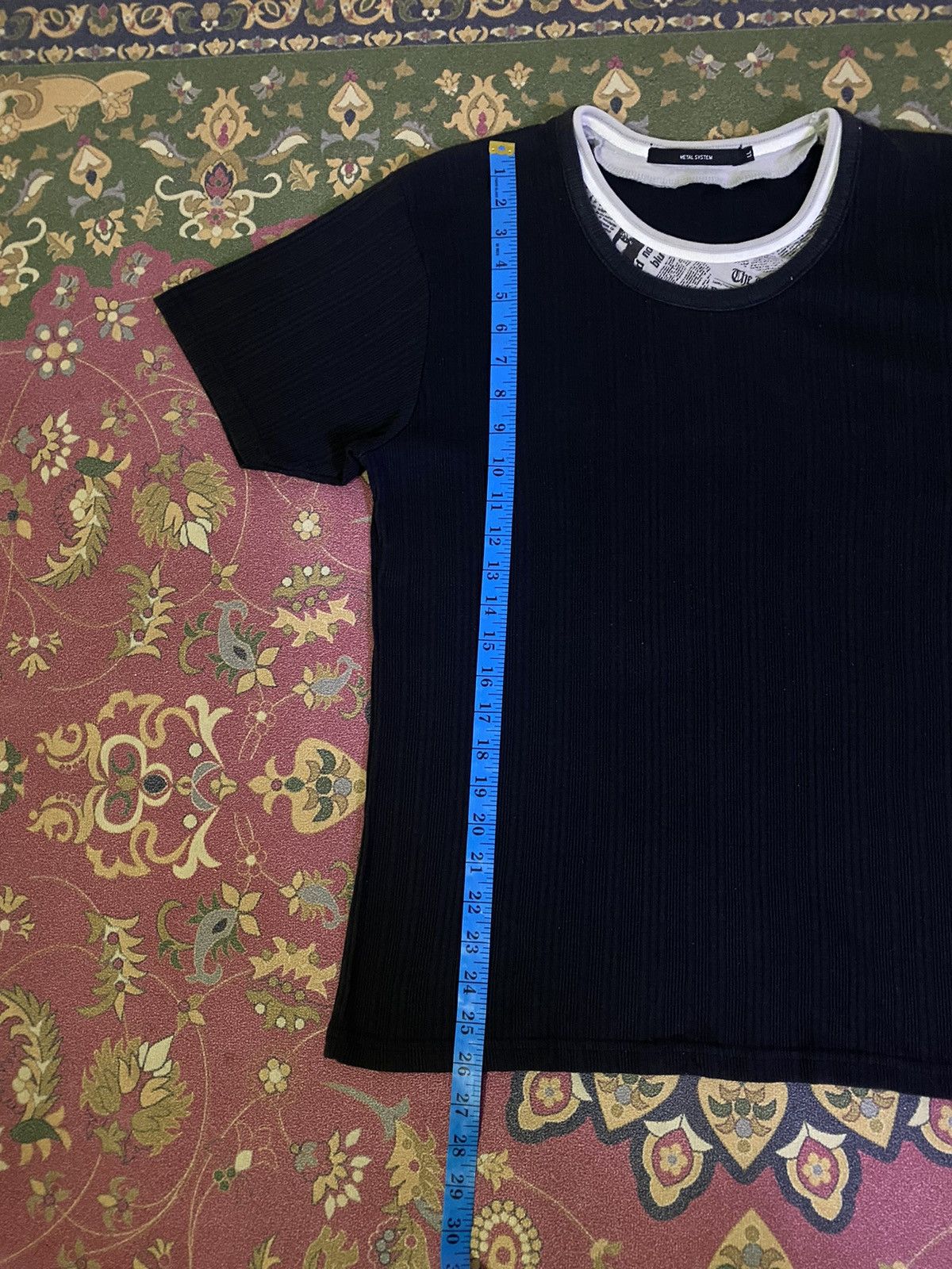 Japanese Brand Vintage Y2k Japanese Brand Metal system Double layer T-Shirt Size US S / EU 44-46 / 1 - 8 Thumbnail