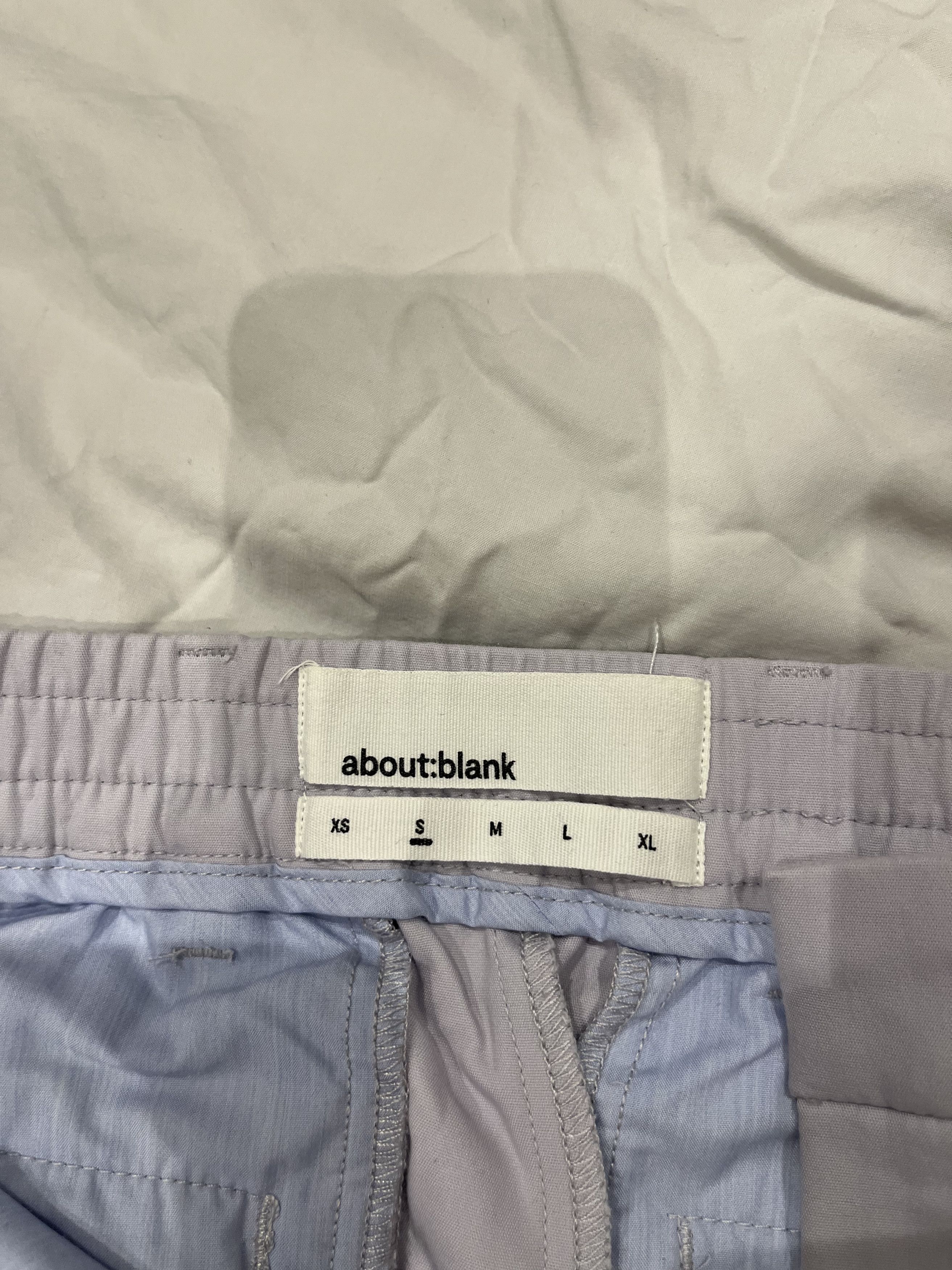 About:Blank About:Blank lavender wide-leg pants Size 34R - 4 Thumbnail