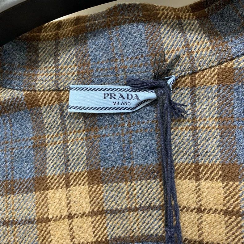 Prada Prada Plaid wool jacket 2501-Nextarrow Size XXS / US 00 / IT 34 - 3 Thumbnail