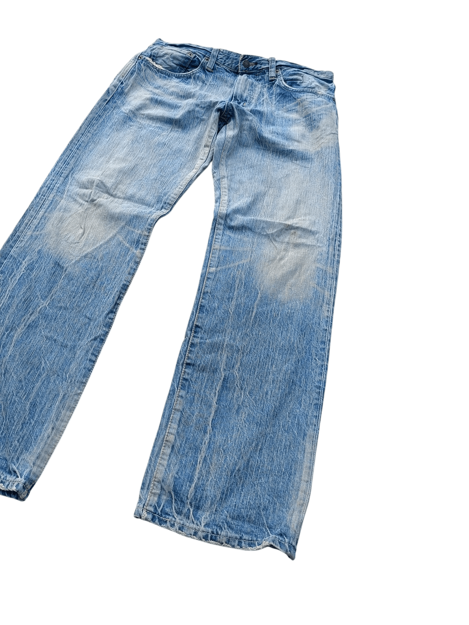 Edwin VINTAGE Edwin 504 Acid Wash Faded Rare Denim Size US 34 / EU 50 - 5 Thumbnail
